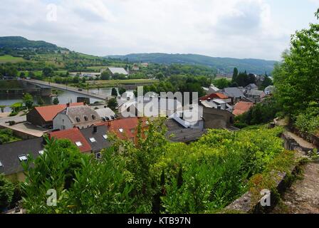 A SCHENGEN, Lussemburgo. Foto Stock