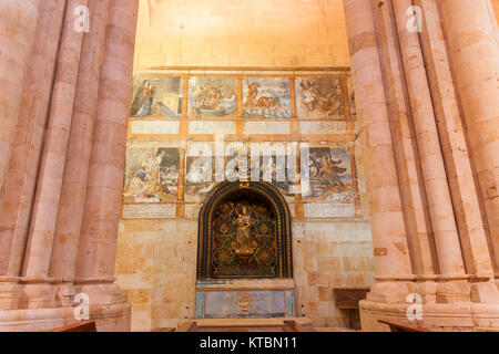 Catedral Vieja de Salamanca. Ciudad patrimonio de la humanidad. Castilla León. España Foto Stock