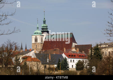 Chiesa di San Giacomo Maggiore in Jihlava, ceco Foto Stock