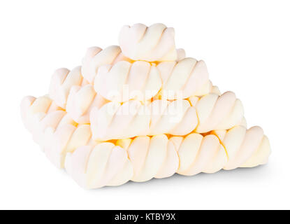 La piramide di Marshmallow a spirale Foto Stock