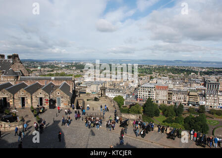 Il Castello di Edimburgo Foto Stock