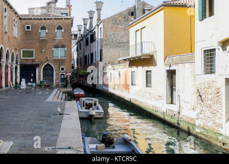 Venezia-MARZO 9:al di fuori del mercato del pesce,Venezia,l'Italia,su marzo 9,2017. Foto Stock