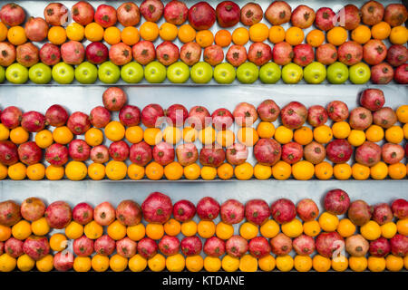 Assortimento di frutta esotica close up Foto Stock