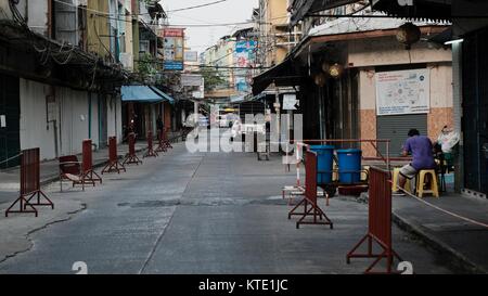 Stile di vita sulla strada Chinatown Bangkok Thailandia Foto Stock