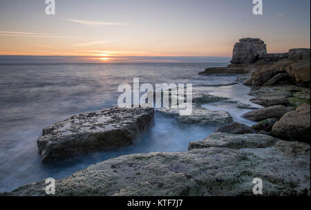 Portland Bill nel Dorset. Foto Stock