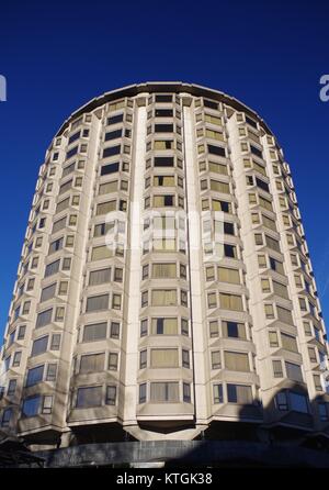 Il Park Tower Knightsbridge Hotel, 1973. Londra, Regno Unito. Dicembre 2017. Foto Stock