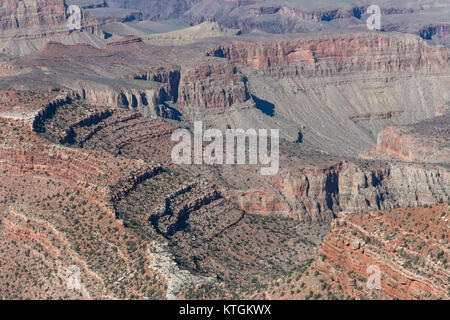 Bella vista del Grand Canyon South Rim, Arizona, Stati Uniti Foto Stock