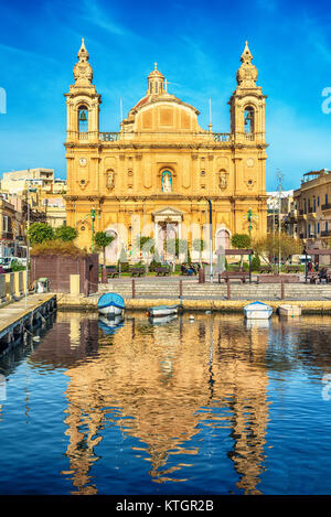 San Giuseppe Chiesa Parrocchiale in msida, Malta Foto Stock