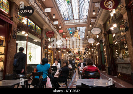 Strand arcade è una storica shopping mall a Sydney Foto Stock