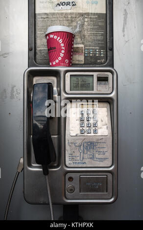 British Telecom Telefono pubblico Foto Stock