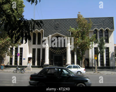 Bank Melli Iran ramo centrale di Nishapur Settembre 27 2013 4 Foto Stock