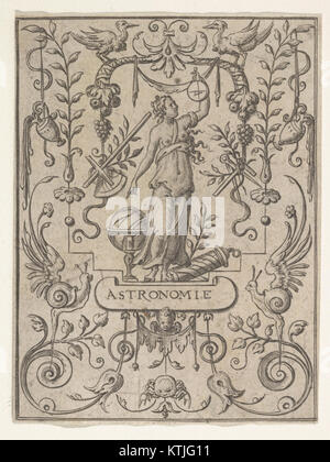 L'astronomia è lo studio degli oggetti celesti e dei fenomeni. L'oggetto dell'immagine fa parte della collezione del Metropolitan Museum of Art, che espone gli strumenti e gli strumenti utilizzati per le osservazioni astronomiche e la ricerca. Foto Stock