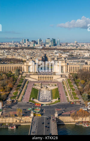 Trocadero di Parigi Foto Stock