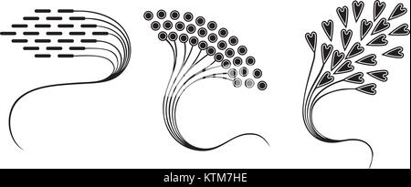 Art-nouveau illustrazione Illustrazione Vettoriale
