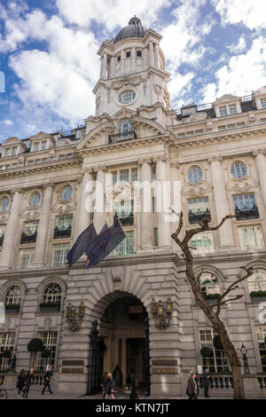 Legno di palissandro Londra, hotel di lusso in un edificio restaurato del Edwardian mansion, High Holborn, Londra Foto Stock