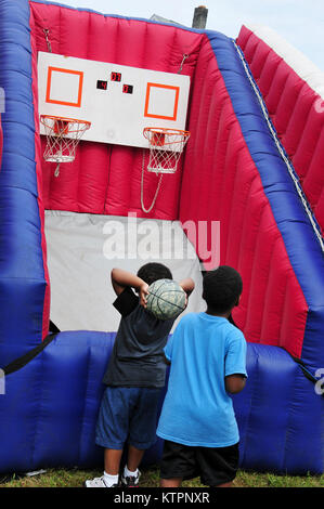 New York la guardia nazionale fiera del divertimento Foto Stock