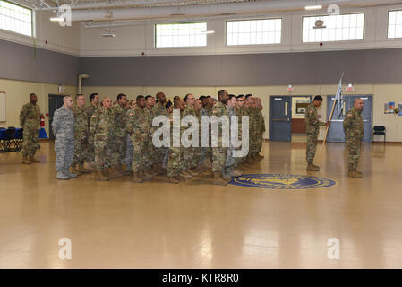 JTFES - COL Riley promozione Foto Stock