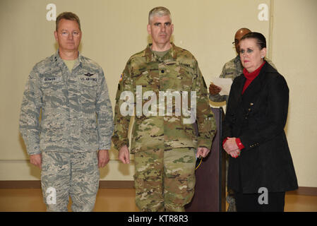 JTFES - COL Riley promozione Foto Stock