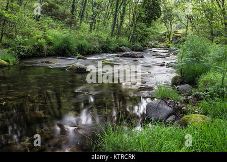 Paesaggio vicino jaraiz de la Vera, Caceres. Extremadura. Spagna. Foto Stock