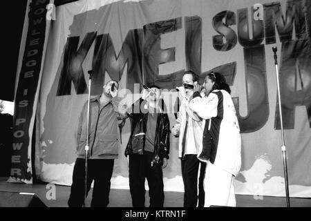 MOUNTAIN VIEW, CA - 29 agosto: Color Me Badd a KMEL confettura d'estate 1999 in Mountain View, California dal 29 agosto 1999. Credito: Pat Johnson/MediaPunch Foto Stock