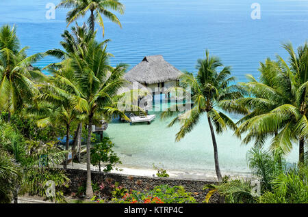 Bora Bora, Polinesia Francese Foto Stock