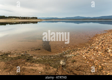 Paesaggio nella palude di Gabriel y Galan. Spagna Foto Stock