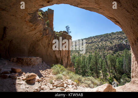 Bandelier National Monument Foto Stock