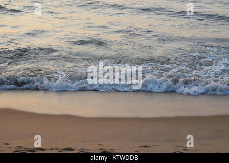 Indian Ocean Beach a Negombo, Srilanka Ceylon Foto Stock