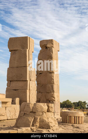 Rovine Khnum sull isola Elefantina, Aswan, Alto Egitto Egitto, Africa Settentrionale, Africa Foto Stock