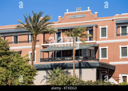 Il Sofitel Legend Old Cataract Hotel, Aswan, Alto Egitto Egitto, Africa Settentrionale, Africa Foto Stock