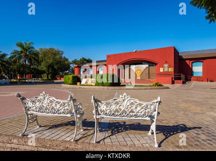 Museo del settore Fundacional, museo, Plaza Pedro del Castillo, Mendoza, Argentina, Sud America Foto Stock