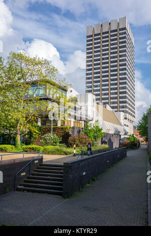 The London Studios / South Bank Studios / Londra Centro televisivo ITV / Torri / Kent House. TV studio complex, Waterloo, London, Regno Unito Foto Stock