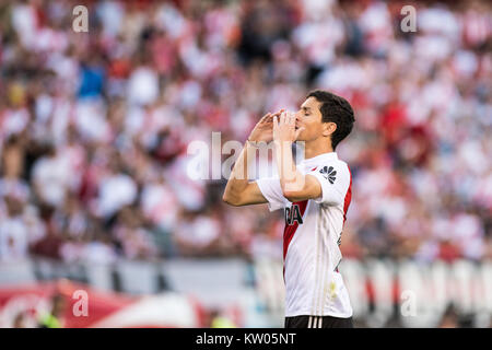 ARGENTINA BUENOS AIRES , Estadio El Monumental , Superliga argentina match tra River Plate e Boca Juniors Foto Stock