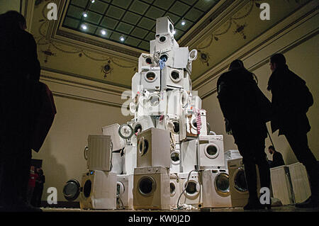 Galerie Rudolfinum, Kristof Kintera: alberi nervoso exhibition Foto Stock