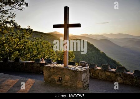 Traversa cristiana Foto Stock