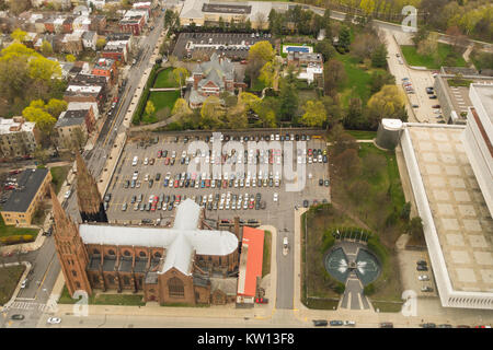 L'Empire State Plaza Albany NY Foto Stock