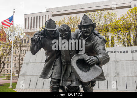 L'Empire State Plaza Albany NY Foto Stock