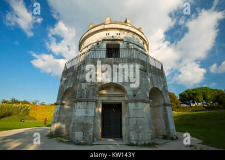 Il Mausoleo di Galla Placidia a Ravenna, Italia. Foto Stock