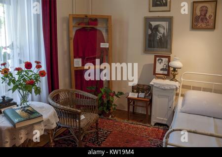 Interno del monastero nel Komańcza, Subcarpathian voivodato, Polonia. Foto Stock