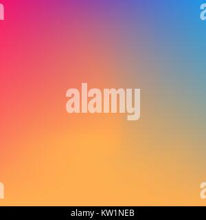 Abstract colorata blu, rosso e giallo illustrazione dello sfondo Illustrazione Vettoriale