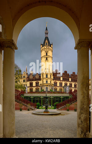 Schweriner castello, Aranciera in Schweriner castello, Schweriner Schloss, Orangerie im Schweriner Schloss Foto Stock