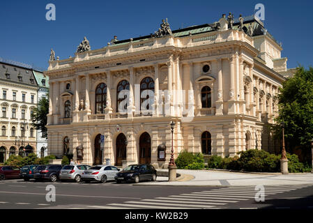 Liberec, teatro di Divadlo fa X ??aldy in Dr. Edvarda decreti Bene??e Platz, teatro Divadlo F X Šaldy am Dr Edvarda Beneše Platz Foto Stock