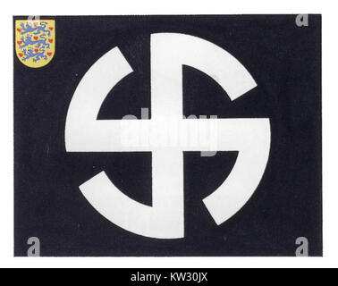 La Schalburg Korps era un'organizzazione paramilitare attiva durante la seconda guerra mondiale nota per la sua associazione con la Germania nazista, fu coinvolta in azioni in Danimarca e in altre regioni durante la guerra. Foto Stock