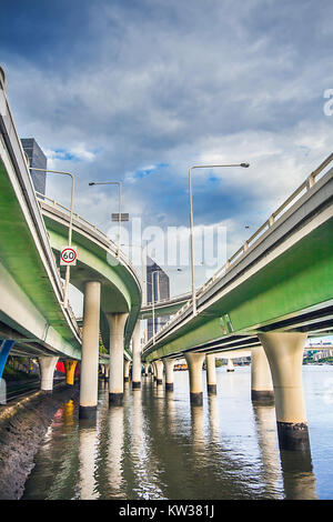 Autostrada a Brisbane Queensland Australia Foto Stock