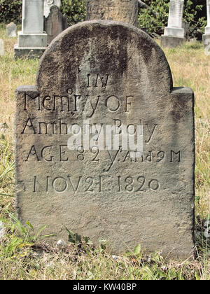 Boly (Anthony), Betania cimitero, 2015 08 30, 01 Foto Stock