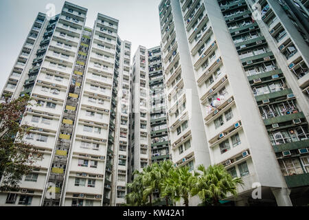 Hong kong appartamenti Foto Stock