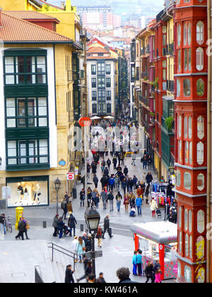 Bilbao Plaza Miguel de Unamuno 1 Foto Stock