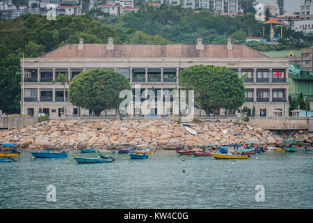 Hong kong stanley è un villaggio sul mare con una rilassata atmosfera popolare con i turisti Foto Stock