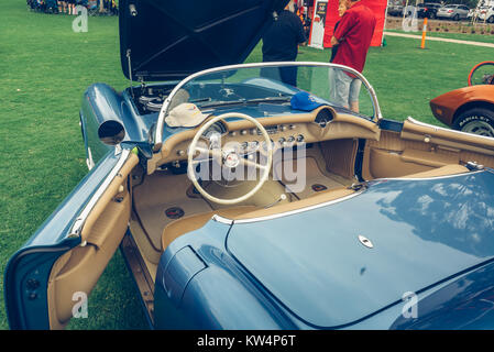 Una Corvette Car Show, South Australia, Australia. Foto Stock