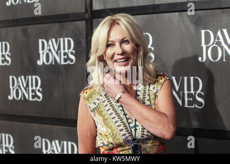 SYDNEY, Australia - 29 gennaio: Kerri-Anne Kennerley arriva a David Jones A/W 2014 Lancio della collezione presso la David Jones Elizabeth Street negozio on gennaio 29, 2014 a Sydney in Australia gente: Kerri-Anne Kennerley Foto Stock